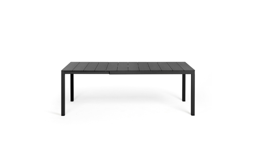 Table de jardin extensible RIO 140/210 x 85 cm NARDI OUTDOOR aluminium laqué 6 à 8 places