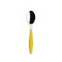 Petite cuillère FEELING 14.5 cm GUZZINI, design bicolore en inox et plastique.