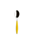 Petite cuillère FEELING 14.5 cm GUZZINI, design bicolore en inox et plastique.