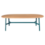 Table à manger ovale chêne SO'O 220x95 cm / 8 places - FERMOB