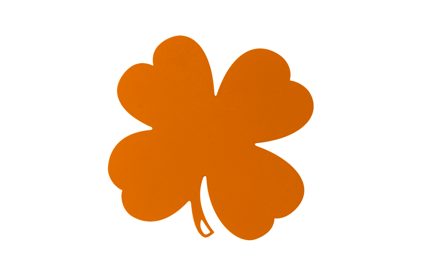 dessous de plat Trèfle FERMOB en acier design fabriqué en France