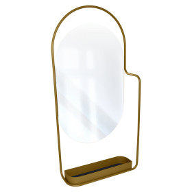 miroir vide-poche ITAC FERMOB en acier et mousse EPDM pour entrée et chambre