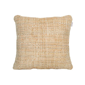 coussin outdoor Fermob Entrelac Vibration Savane beige foncé déhoussable déperlant