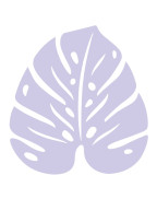 dessous de plat Monstera Fermob 24x22 cm design feuille acier outdoor