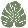 Dessous de plat MONSTERA 24x22 cm - FERMOB