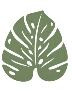 Dessous de plat MONSTERA 24x22 cm - FERMOB