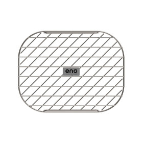 Grille de repos en inox ENO 23x29x7 cm pour cuisson indirecte et maintien au chaud des aliments