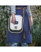 Cloche de cuisson inox ENO pour plancha, avec évent vapeur réglable et poignée froide