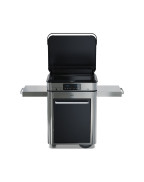 Plancha électrique COMBO ENOSIGN 65 Inox - ENO sur chariot, cuisson haut de gamme en extérieur