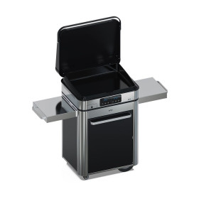 Plancha électrique COMBO ENOSIGN 65 Inox - ENO sur chariot, cuisson haut de gamme en extérieur