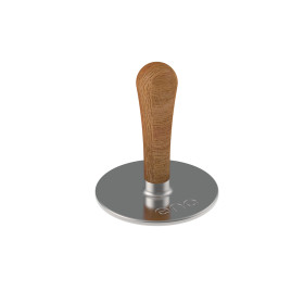 Presse à burger ENO en fonte d’inox avec manche en bois, accessoire de plancha et barbecue