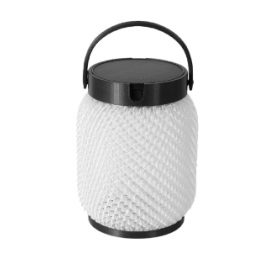 Lampe de table solaire LOLIE / H20 Les Jardins en PETG recyclé pour éclairage extérieur design