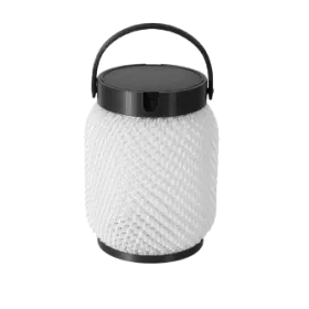 Lampe de table solaire LOLIE / H20 Les Jardins en PETG recyclé pour éclairage extérieur design