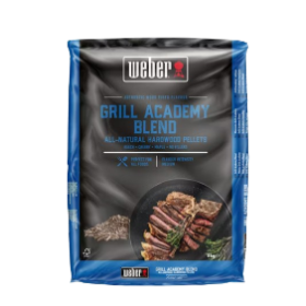 pellets Weber Grill Academy 8 kg en bois naturel pour fumage barbecue