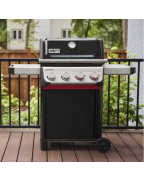 Plancha mix Weber Spirit E-425 Mix Émaillée barbecue gaz avec grilles et plancha intégrée