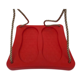 balançoire debout plastique 36x36 cm avec corde PP pour portique extérieur