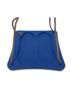 balançoire debout plastique 36x36 cm avec corde PP pour portique extérieur