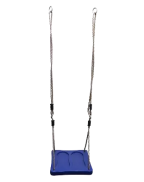 balançoire debout plastique 36x36 cm avec corde PP pour portique extérieur