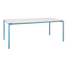 Table de jardin Dekton Fermob Calvi 195x95 cm 8 places en aluminium design contemporain