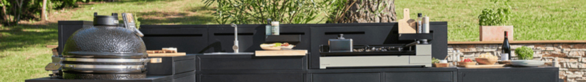 Cuisines d'extérieur modulables
