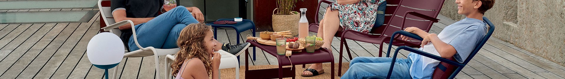 Fauteuil bas de jardin