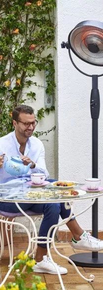 Réchauffez vous avec nos chauffage d'extérieur